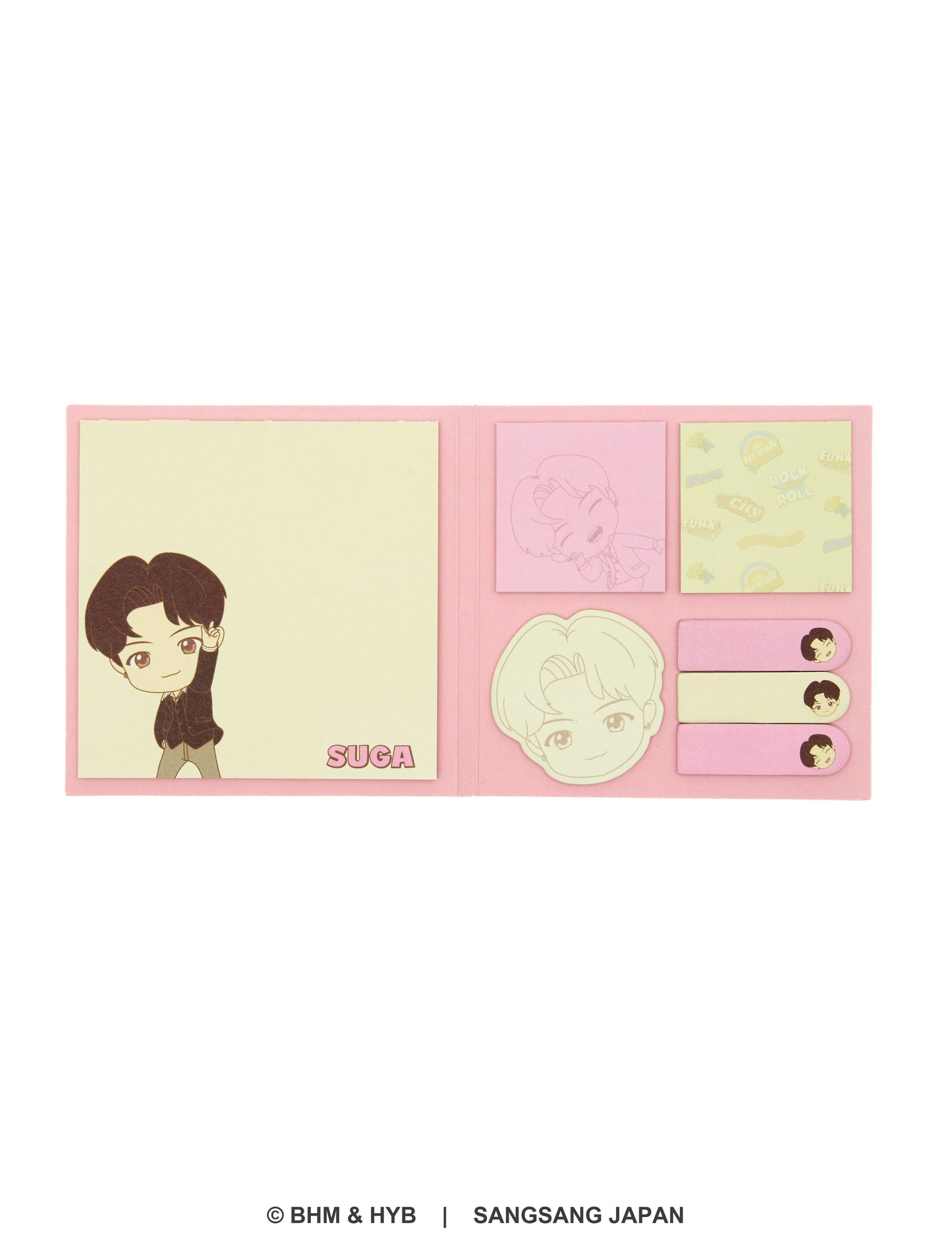 Memo Pad_Set_Dynamite_（TinyTAN メモパッド - Dynamite）