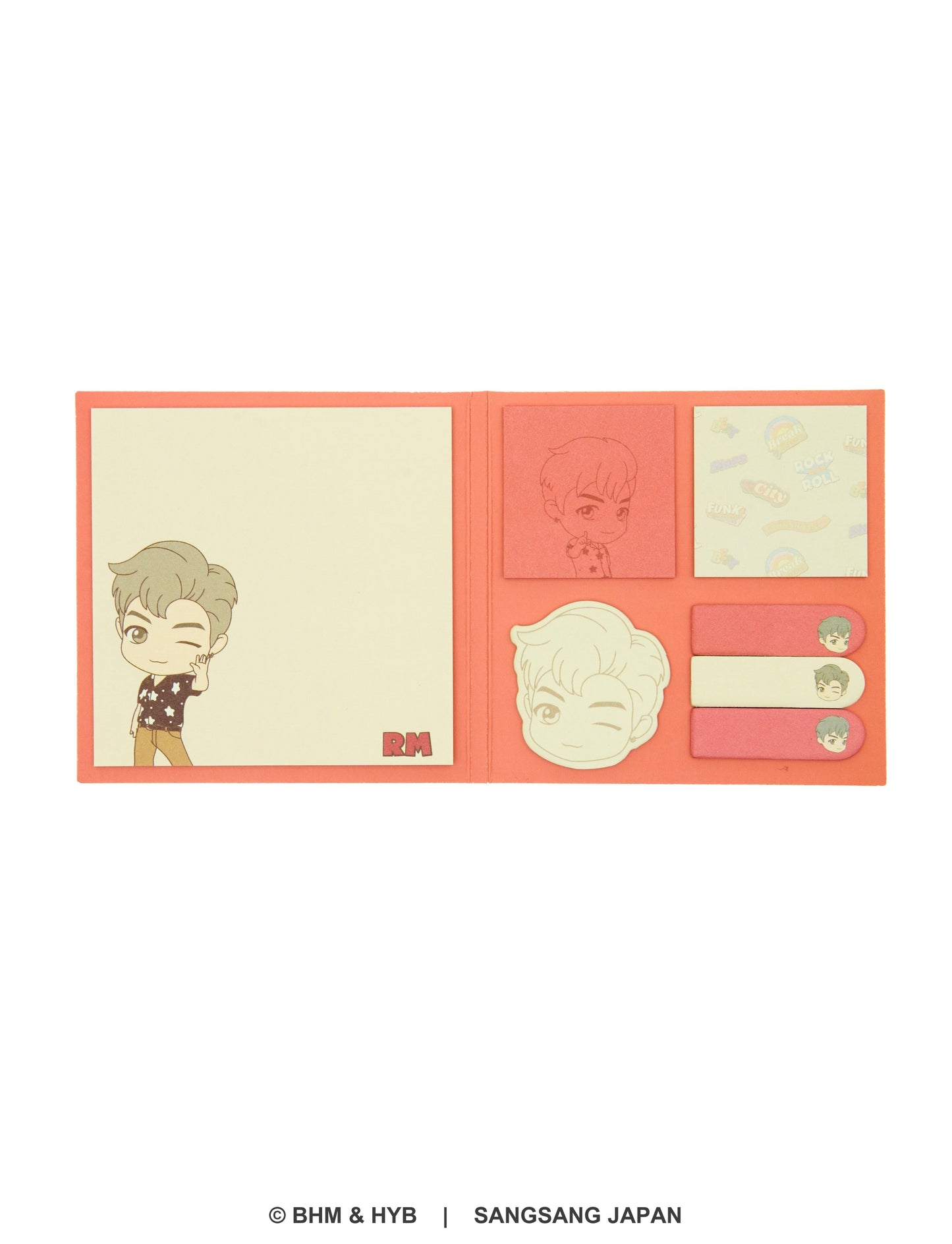 Memo Pad_Set_Dynamite_（TinyTAN メモパッド - Dynamite）