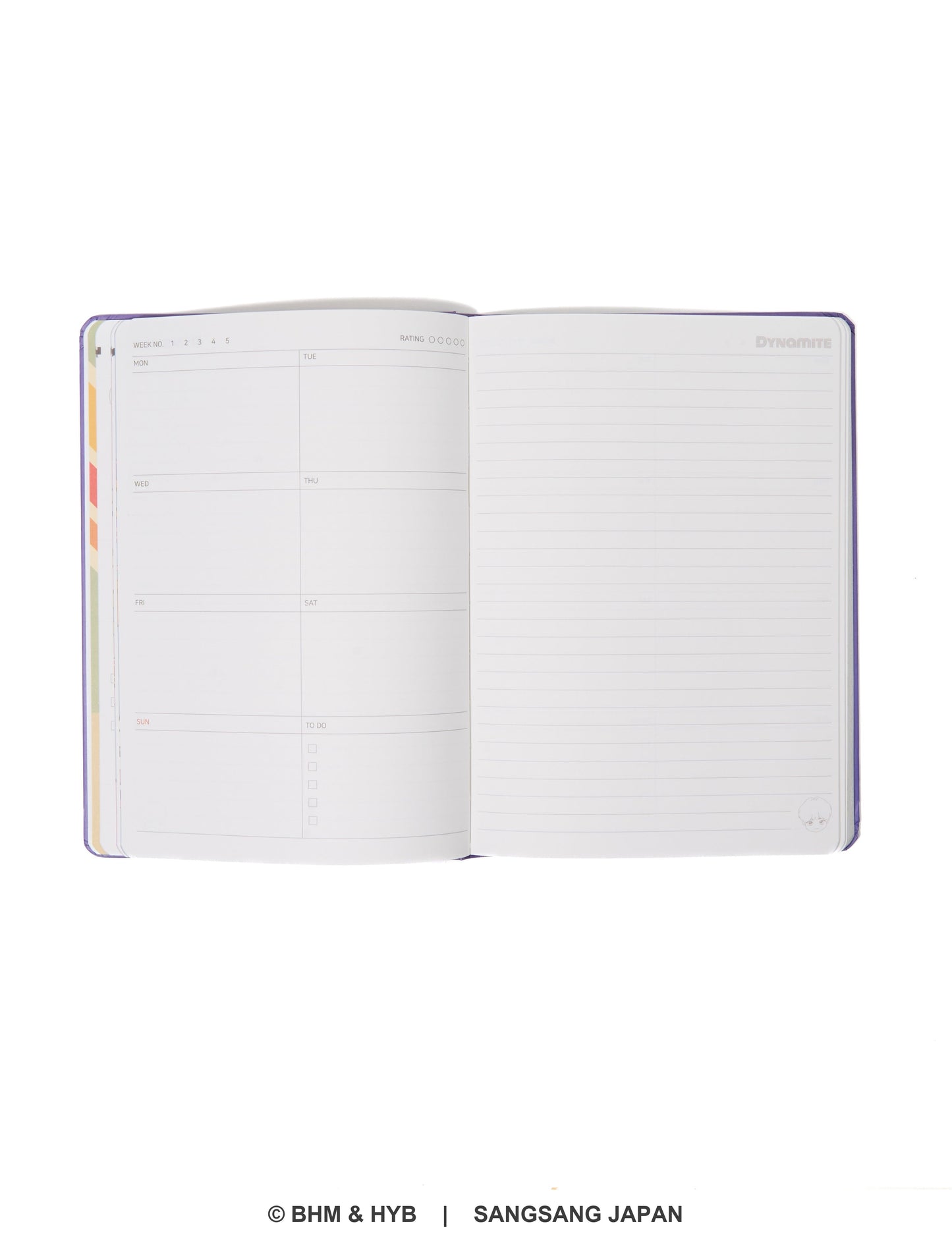 Notebook_Hardcover Note_（TinyTAN ダイアリーノート - Dynamite）
