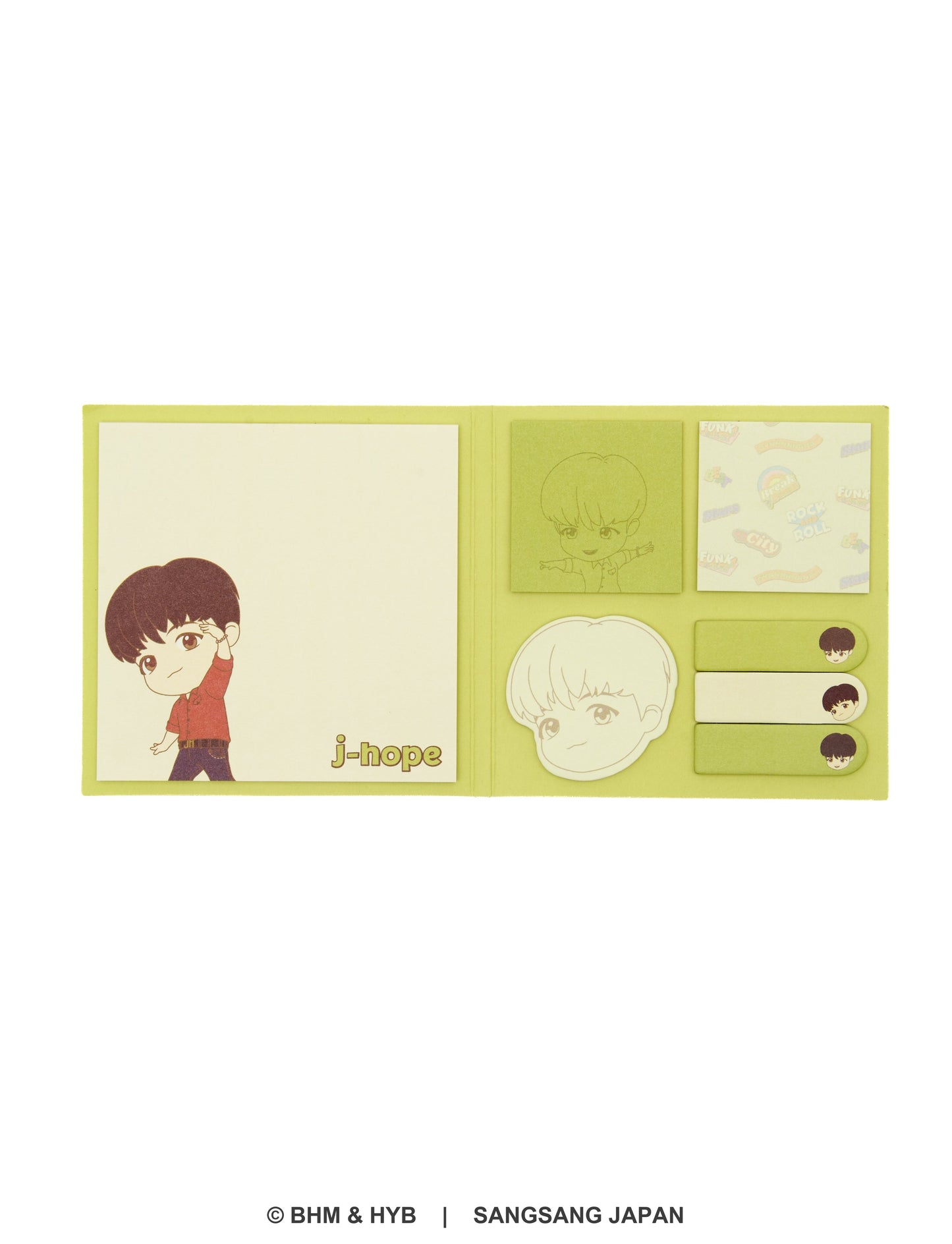 Memo Pad_Set_Dynamite_（TinyTAN メモパッド - Dynamite）
