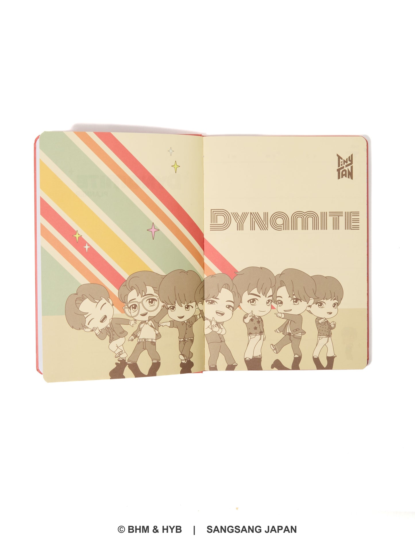 Notebook_Hardcover Note_（TinyTAN ダイアリーノート - Dynamite）