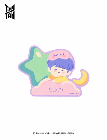 TinyTAN ダイカットステッカー - Sweet Dreams ランダム全7種 1枚（Sticker_Sweet Dreams）