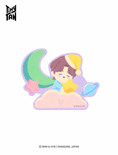 TinyTAN ダイカットステッカー - Sweet Dreams ランダム全7種 1枚（Sticker_Sweet Dreams）
