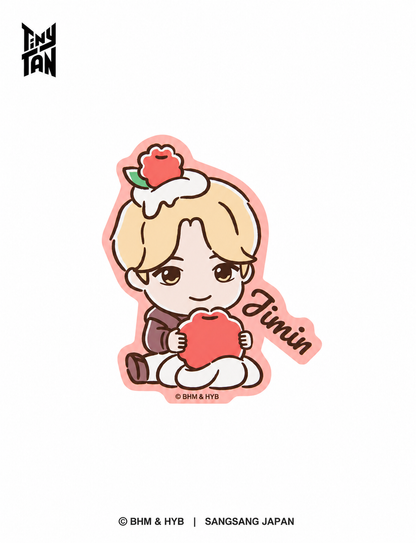 TinyTAN ダイカットステッカー - Sweet Time ランダム全7種 1枚（Sticker_Sweet Time）