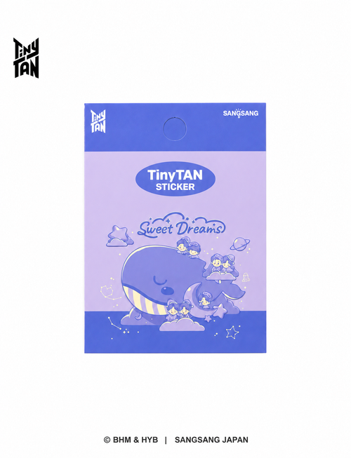 TinyTAN ダイカットステッカー - Sweet Dreams ランダム全7種 1枚（Sticker_Sweet Dreams）