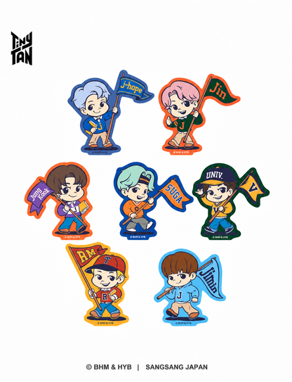 TinyTAN ダイカットステッカー - TinyLEAGUE ランダム全7種 1枚（Sticker_TinyLeague）